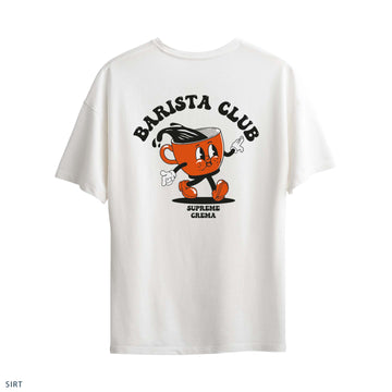 Oversize T-Shirt "Barista Club"