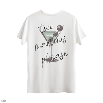Regular T-Shirt "Two Martini Please"