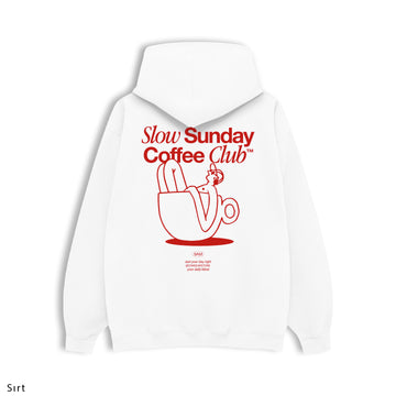 Regular Hoodie "Slow Sunday Coffee Club"