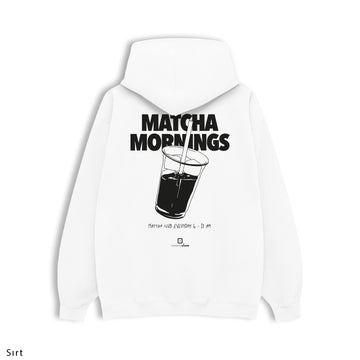 Regular Hoodie "Matcha Mornings"