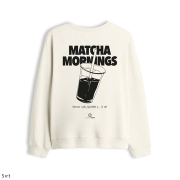 Oversize Sweatshirt "Matcha Mornings"