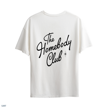 Oversize T-Shirt "The Homebody Club"