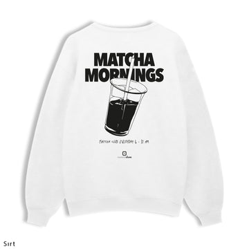 Regular Sweatshirt "Matcha Mornings"