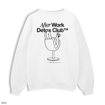 Regular Sweatshirt "After Work Detox Club"