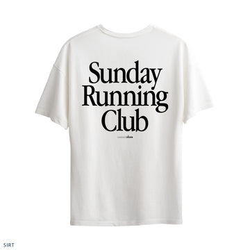 Oversize T-Shirt "Sunday Running Club"
