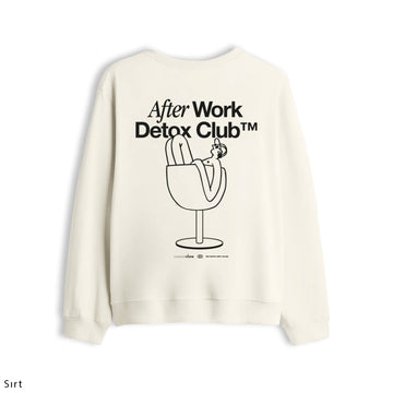Oversize Sweatshirt "After Work Detox Club"