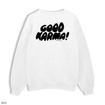 Regular Sweatshirt "Good Karma"