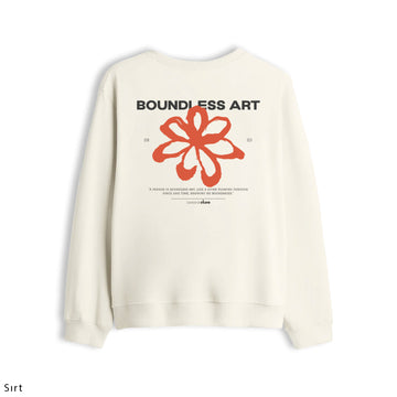 Oversize Sweatshirt "Boundless Art"