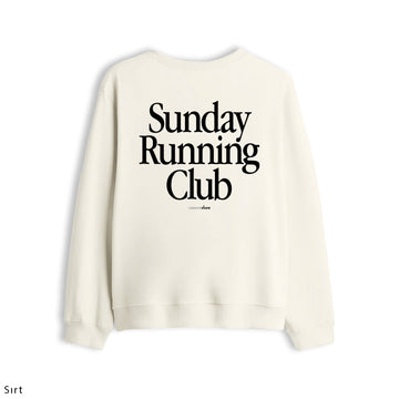 Oversize Sweatshirt "Sunday Running Club"