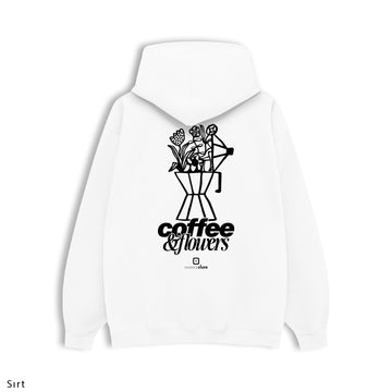 Regular Hoodie "Coffee & Flowers"