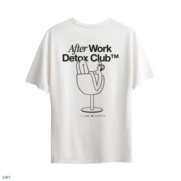 Oversize T-Shirt "After Work Detox Club"