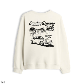Oversize Sweatshirt "Sunday Driving Club"