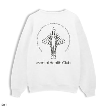 Regular Sweatshirt "Mental Health Club"