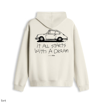 Oversize Hoodie "It All Starts With a Dream"