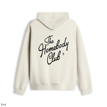 Oversize Hoodie "The Homebody Club"