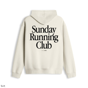 Oversize Hoodie "Sunday Running Club"