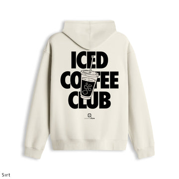 Oversize Hoodie "Iced Coffee Club"