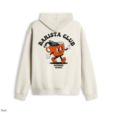 Oversize Hoodie "Barista Club"