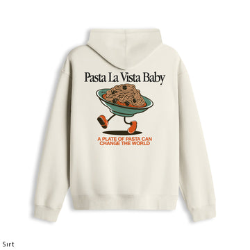 Oversize Hoodie "Pasta La Vista Baby"