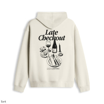 Oversize Hoodie "Late Checkout"