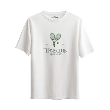 Oversize T-Shirt "Tennis Club"