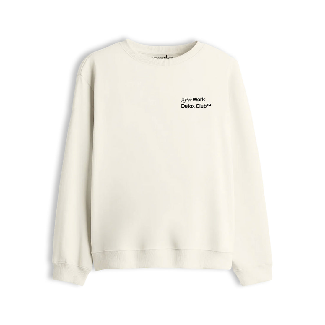 Oversize Sweatshirt "After Work Detox Club"