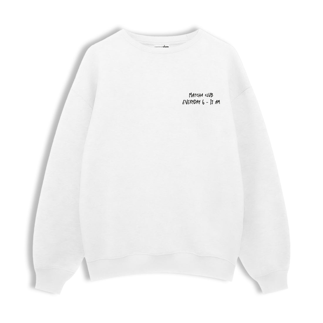 Regular Sweatshirt "Matcha Mornings"