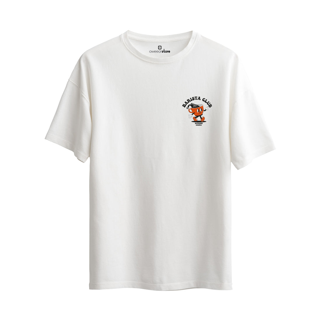 Oversize T-Shirt "Barista Club"