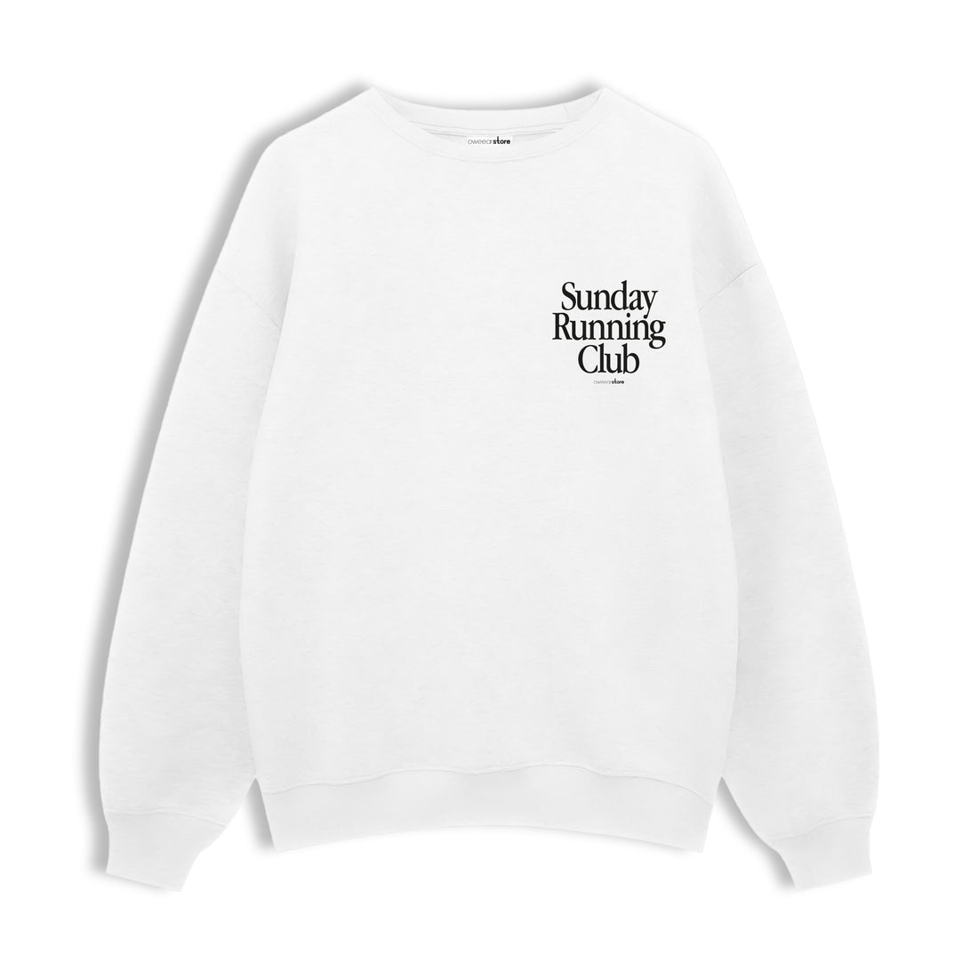 Regular Sweatshirt "Sunday Running Club"