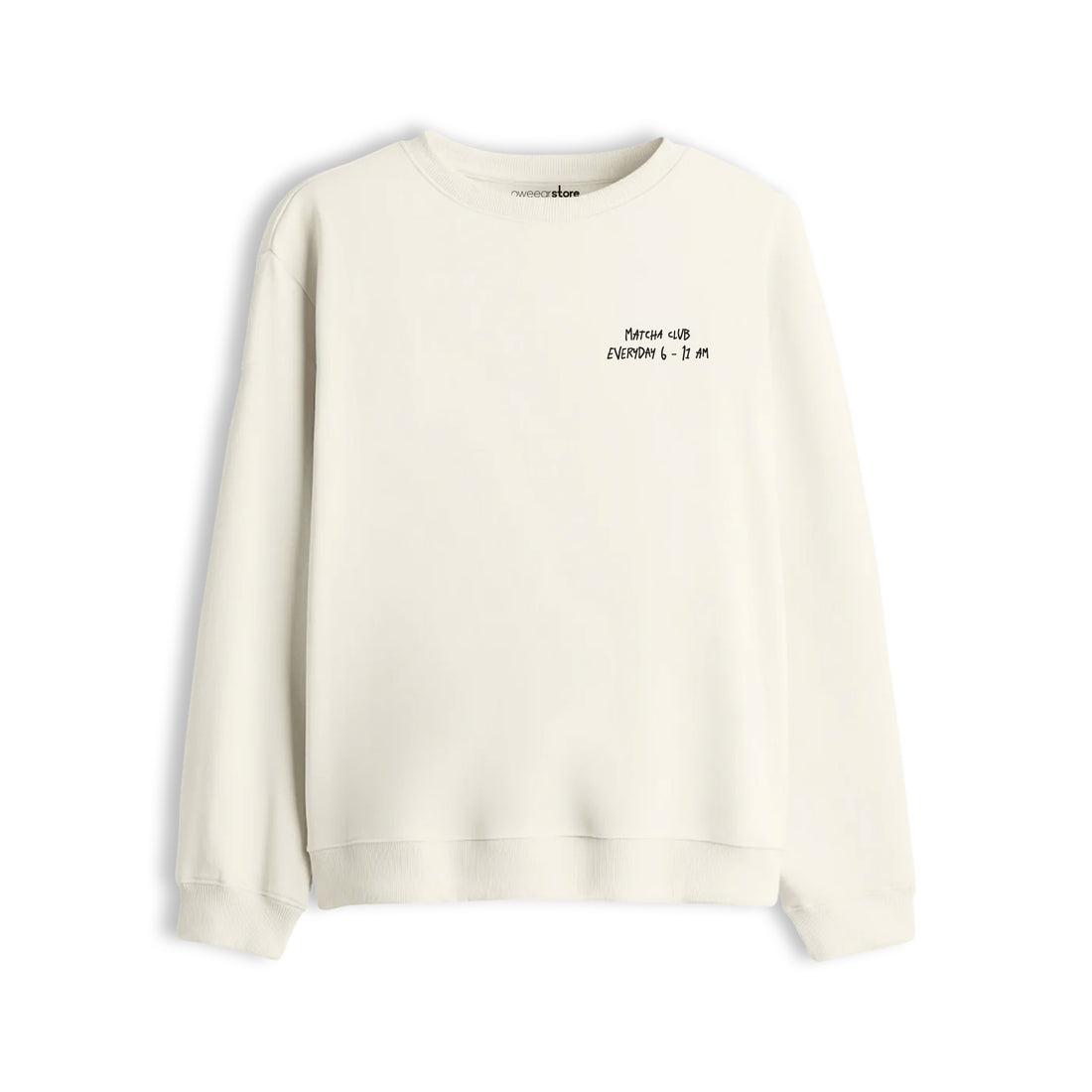 Oversize Sweatshirt "Matcha Mornings"