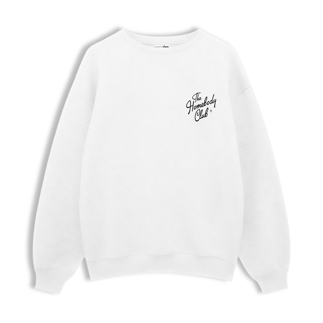 Regular Sweatshirt "The Homebody Club"