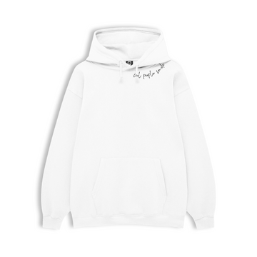 Regular Hoodie "Cool People Smile"