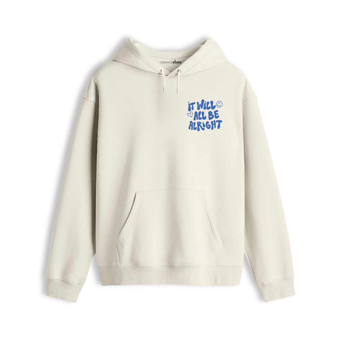 Oversize Hoodie "It Will All Be Alright"