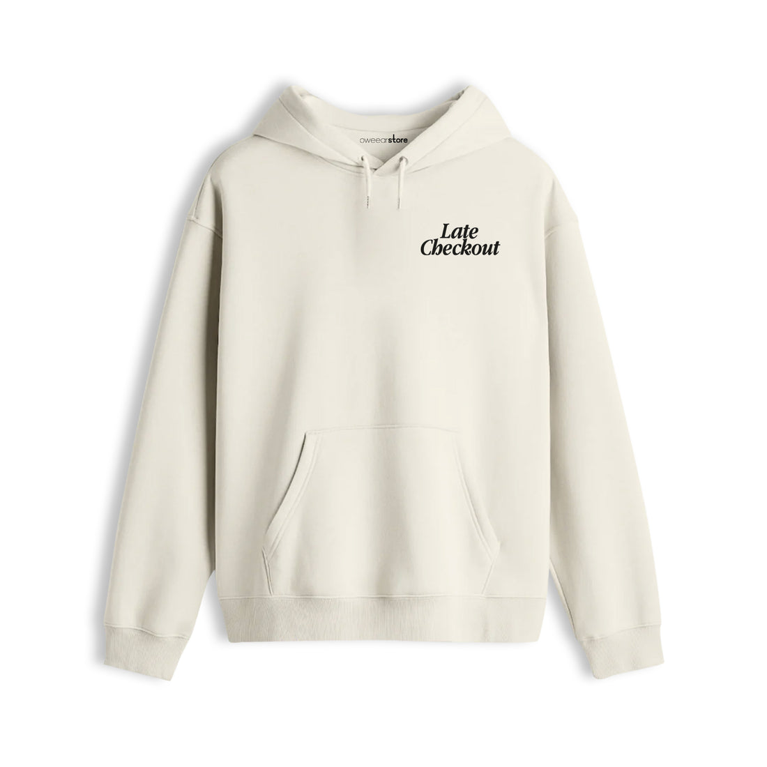 Oversize Hoodie "Late Checkout"