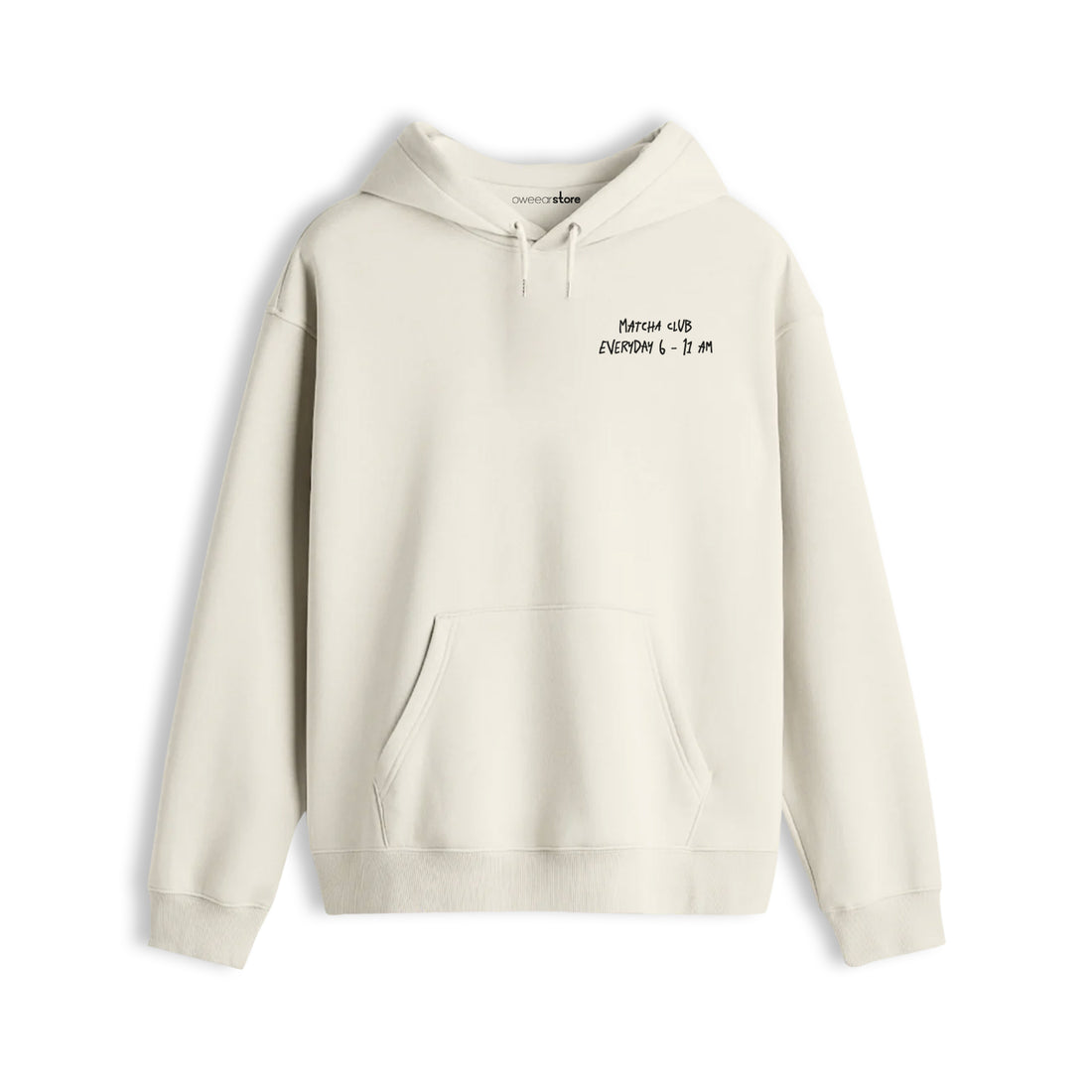 Oversize Hoodie "Matcha Mornings"