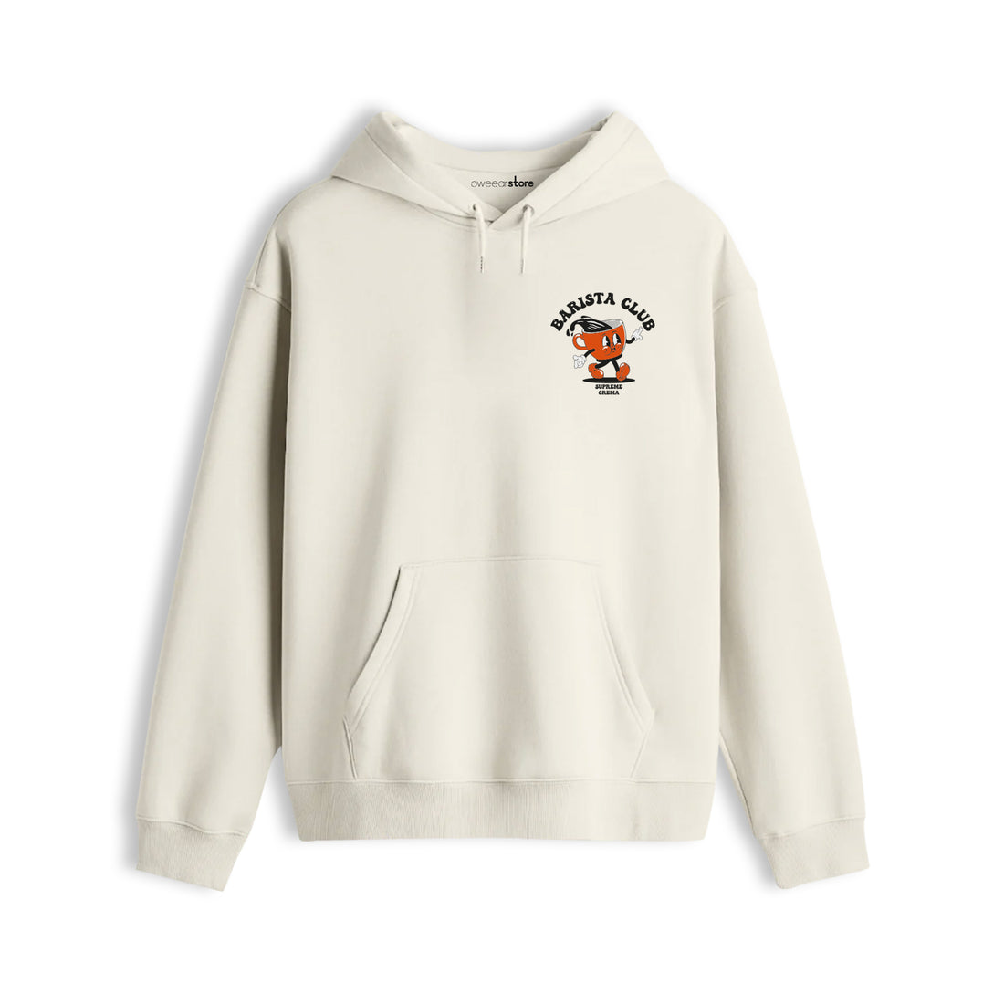 Oversize Hoodie "Barista Club"