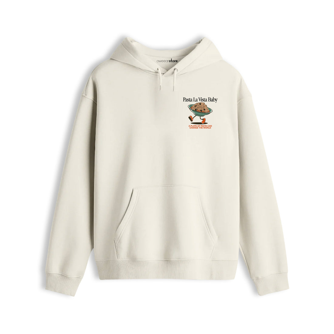 Oversize Hoodie "Pasta La Vista Baby"
