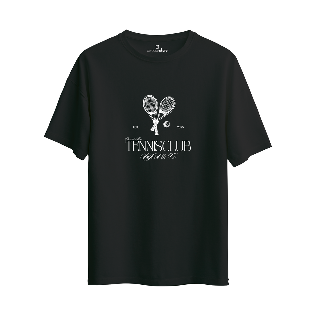 Oversize T-Shirt "Tennis Club"