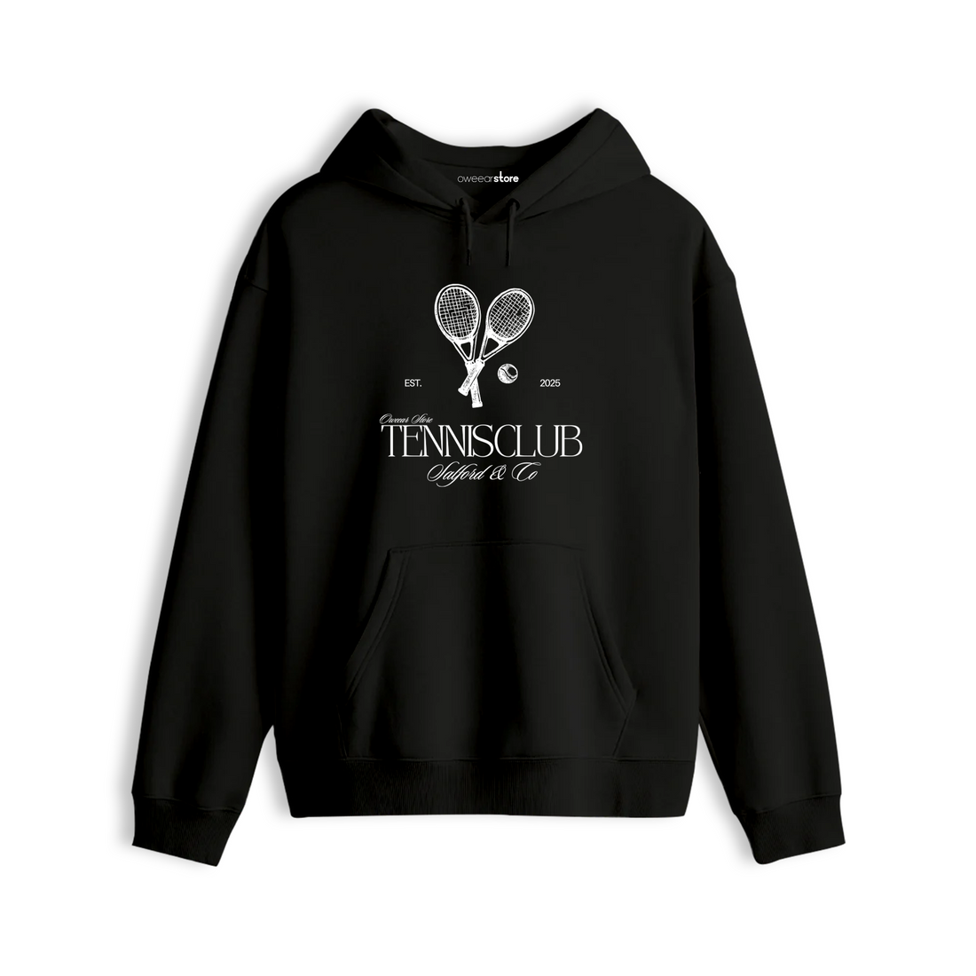 Oversize Hoodie "Tennis Club"