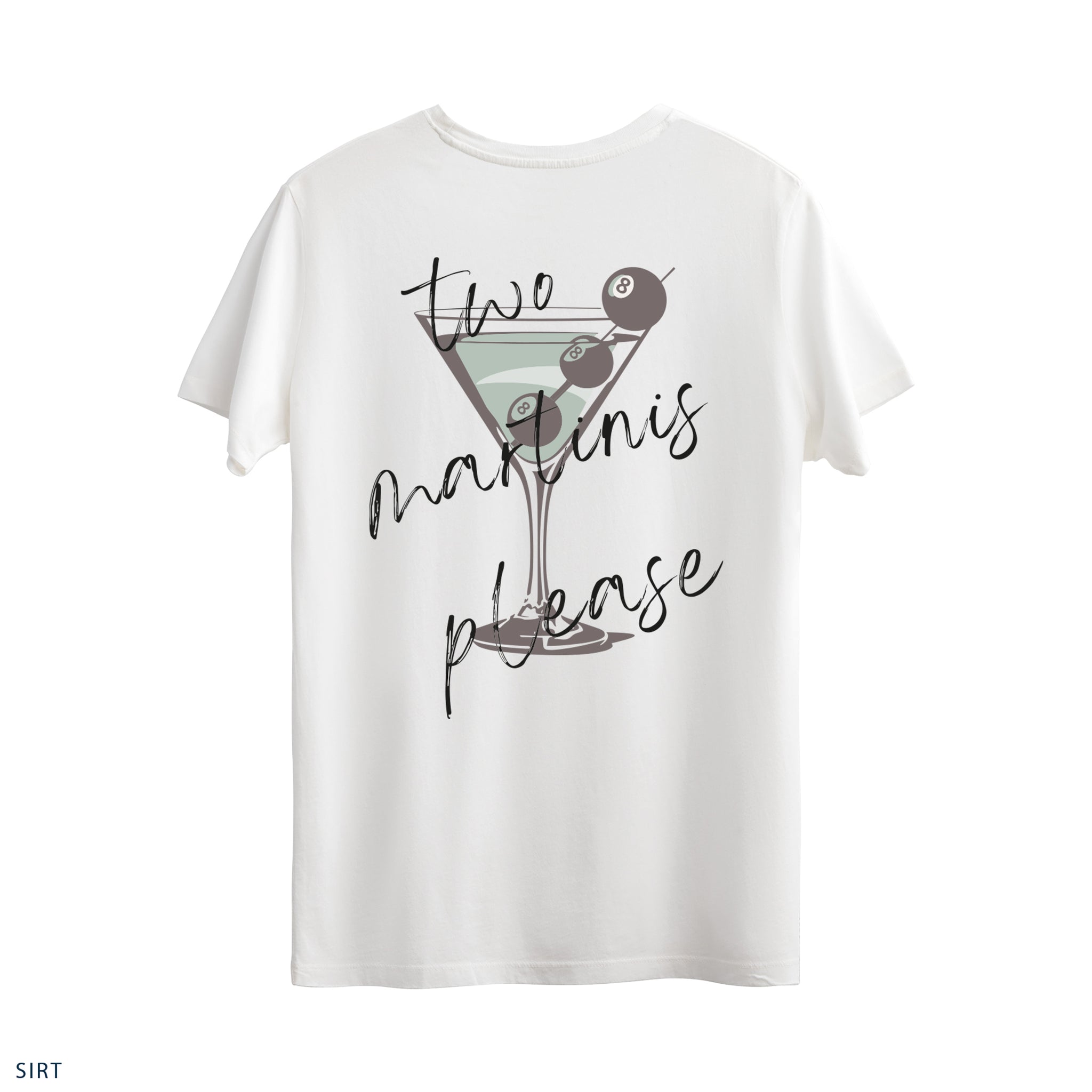 Regular T-Shirt "Two Martini Please"