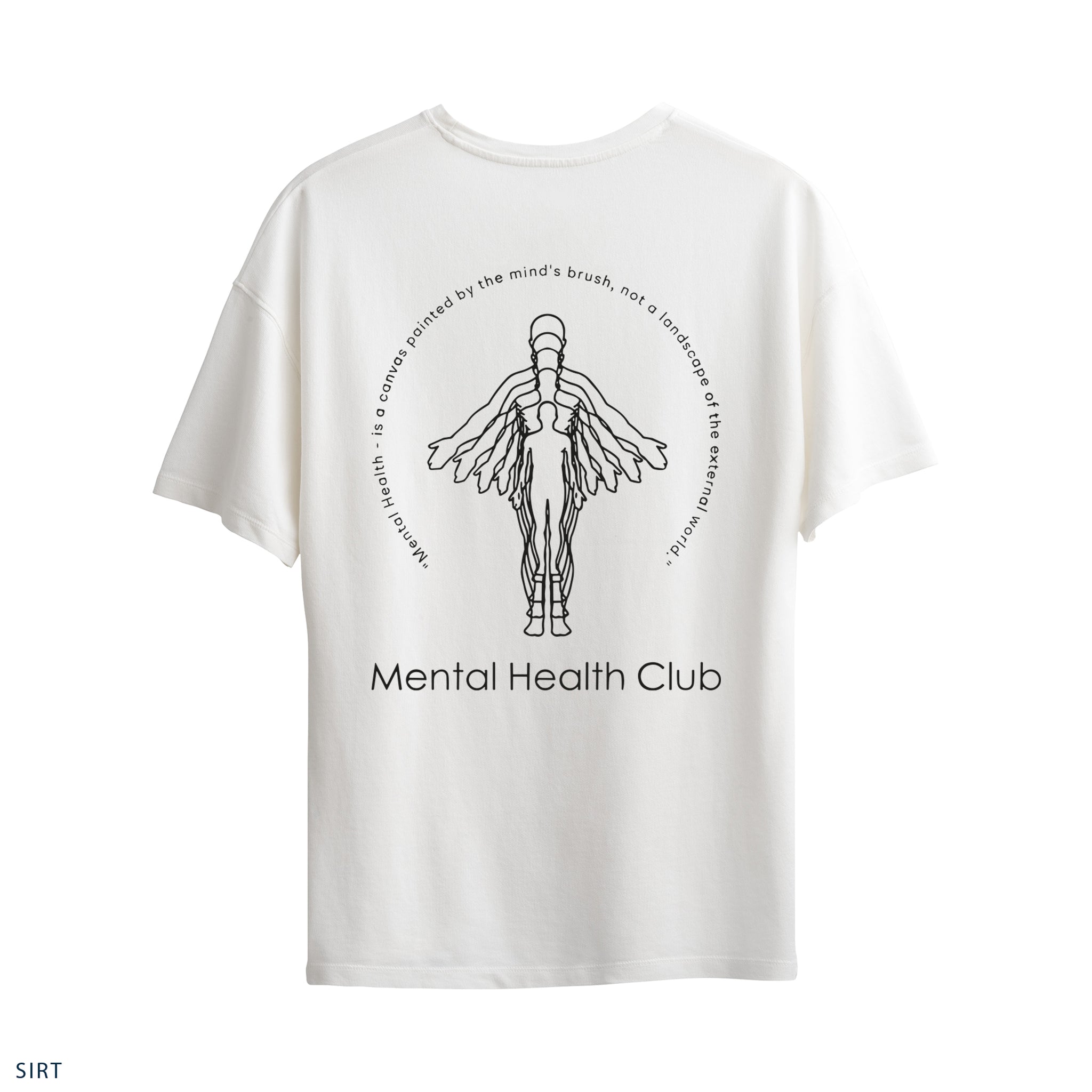 Oversize T-Shirt "Mental Health Club"