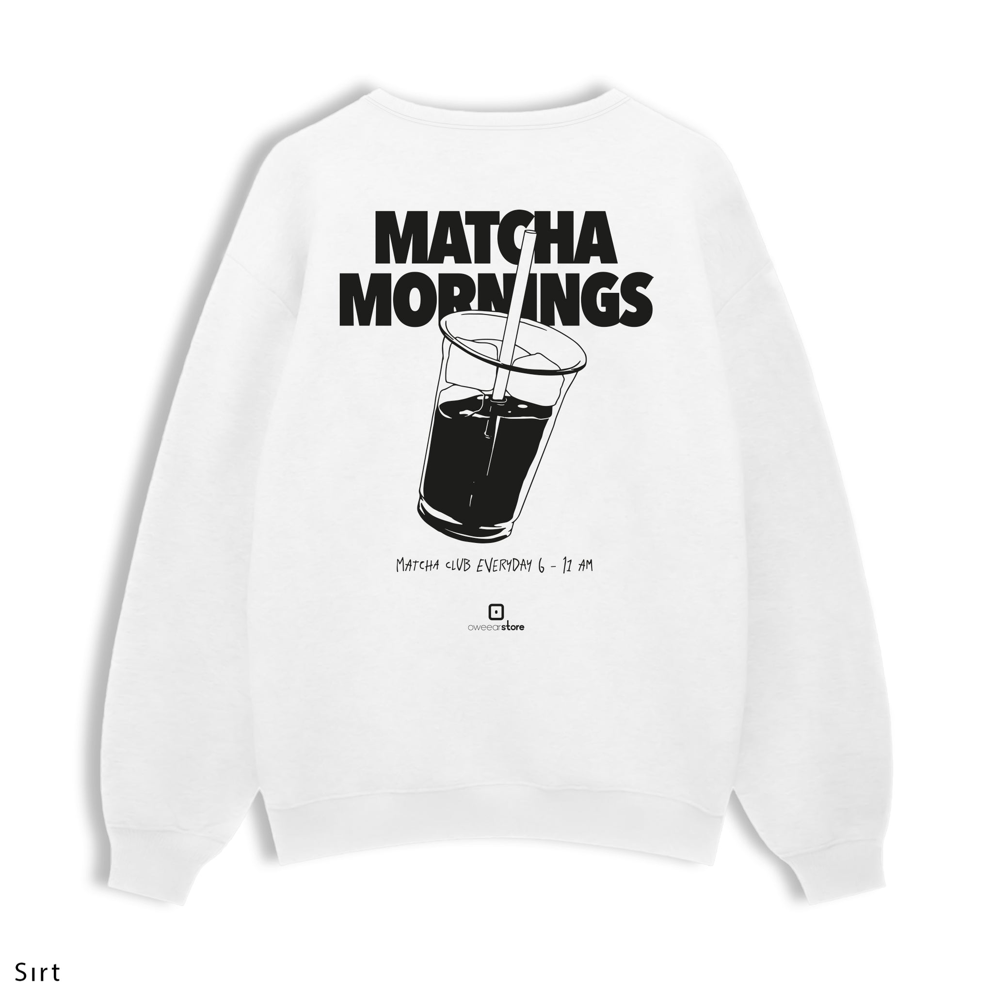 Regular Sweatshirt "Matcha Mornings"