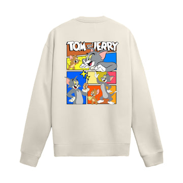 Premium Sweatshirt "Tom and Jerry"