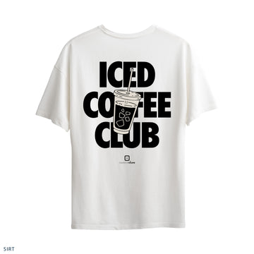 Oversize T-Shirt "Iced Coffee Club"