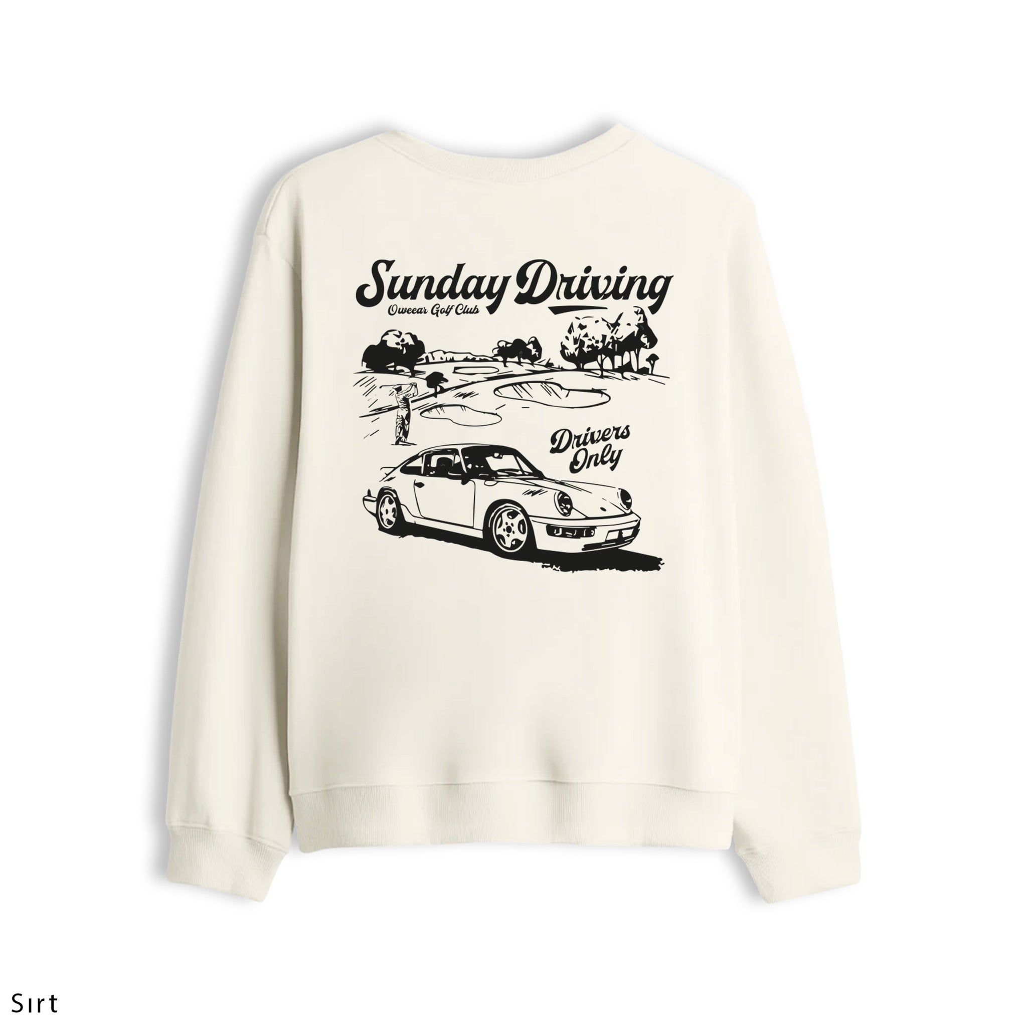 Oversize Sweatshirt "Sunday Driving Club"