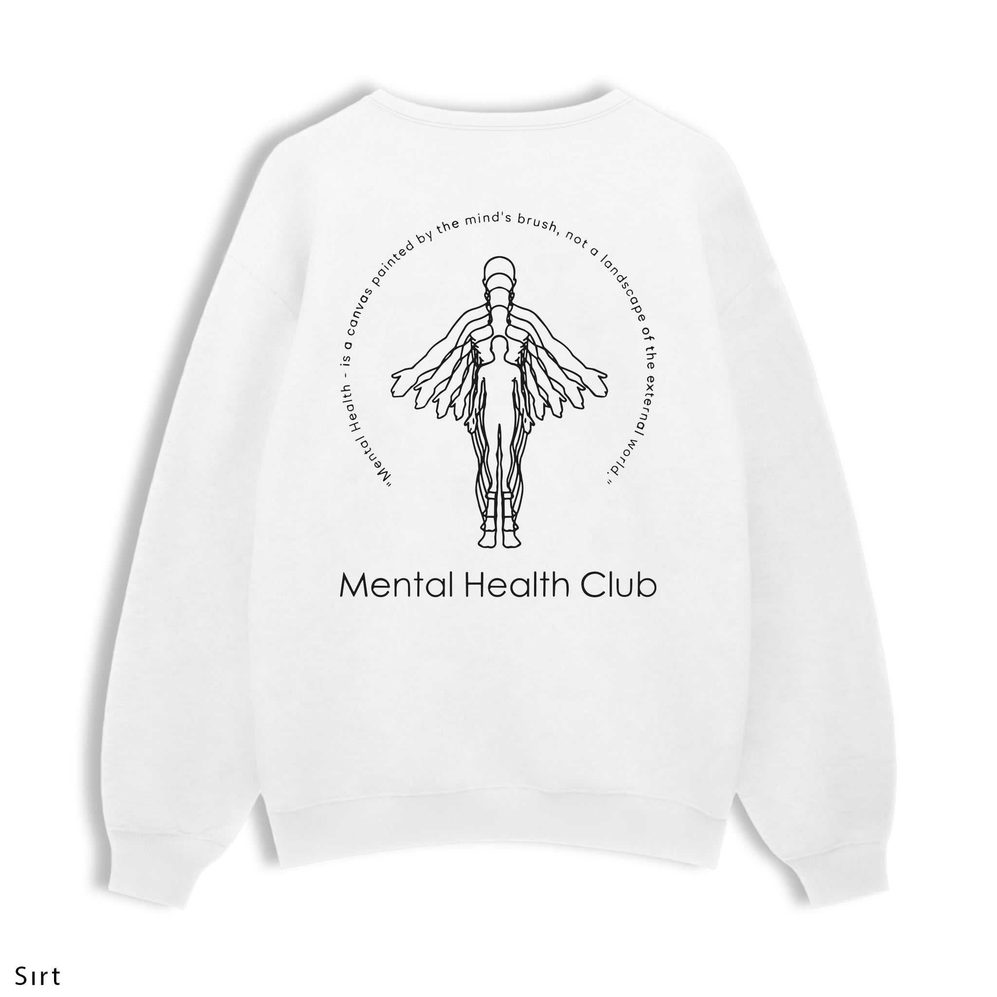 Regular Sweatshirt "Mental Health Club"
