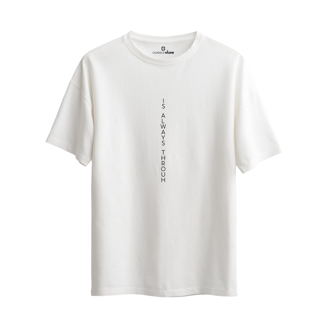 Oversize T-Shirt "The Best Way Out"