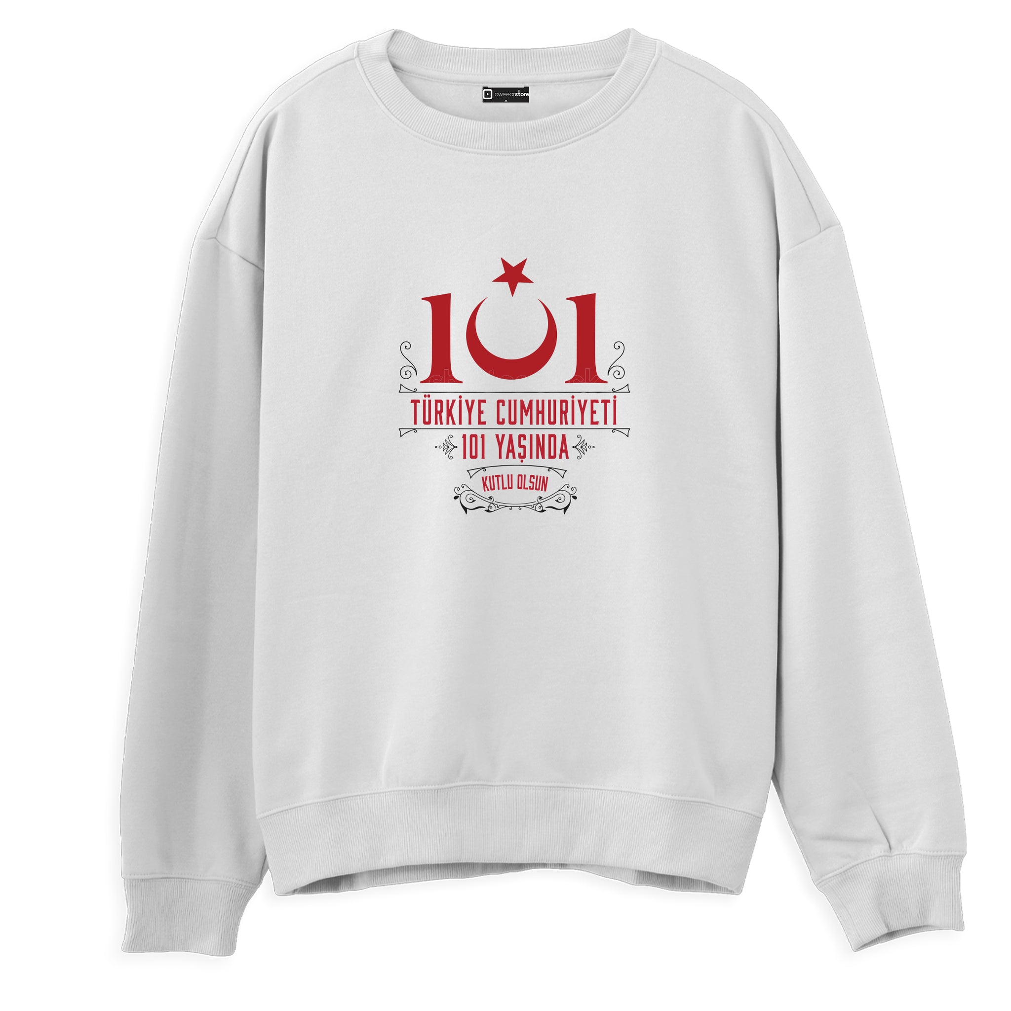 Sweatshirt "101. YIL"