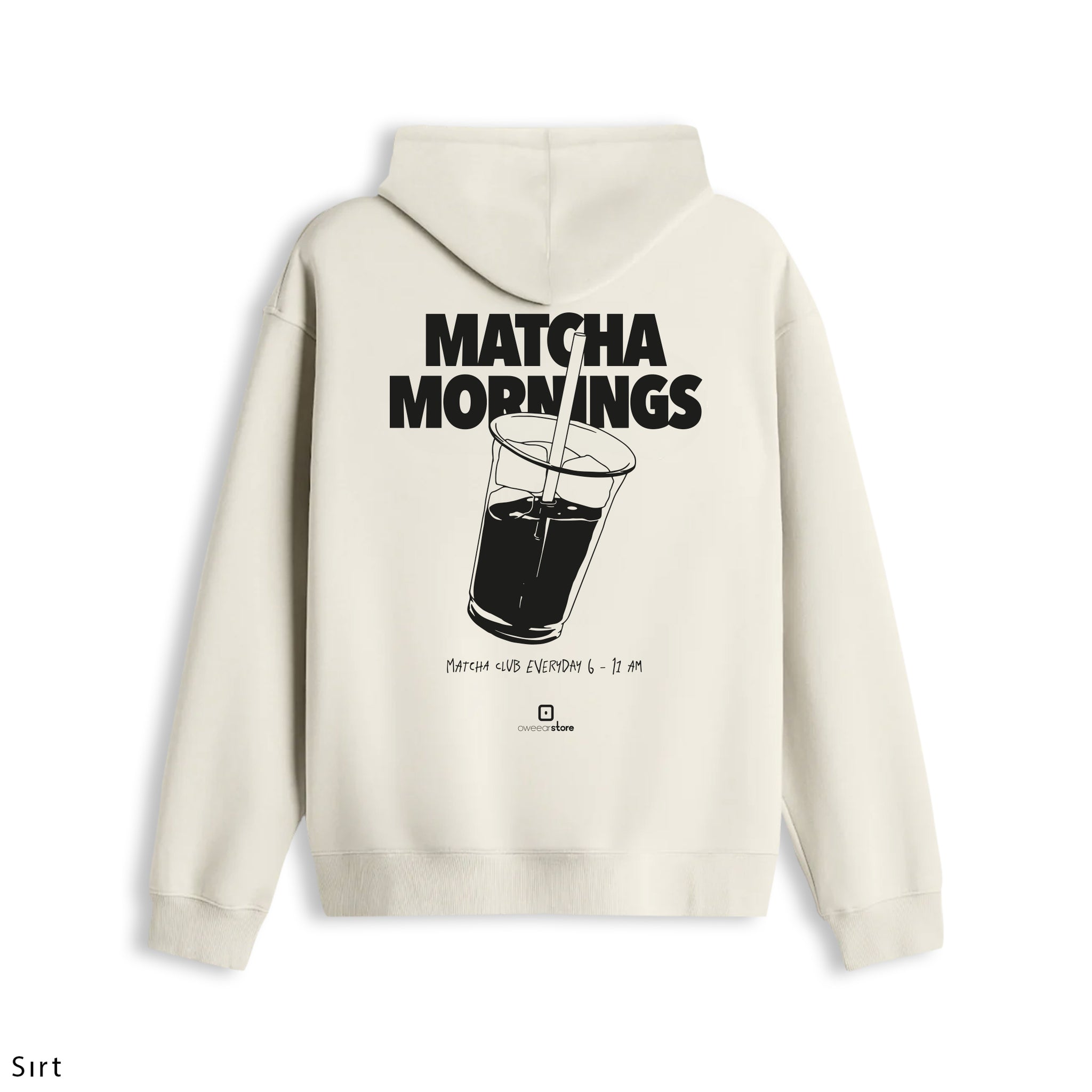 Oversize Hoodie "Matcha Mornings"
