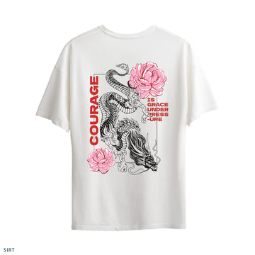 Oversize T-Shirt "Courage"